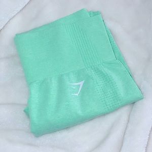 GYMSHARK Vital Seamless Leggings- Green